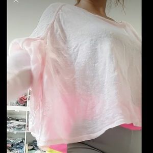 We The Free By Free People Oversized Lightweight Knit Top